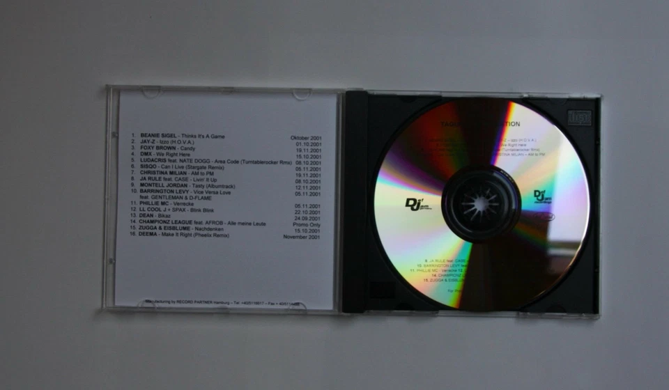 Def Jam Tagungs-Compilation Ger Adv CDR 2001 Jay-Z LL Cool J Montell Jordan - Bild 1 von 1