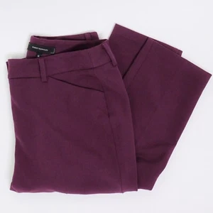 Robert Rodriguez Merlot Bethenny Straight Leg Pants Size 6 - Picture 1 of 10