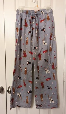 Calça pijama Merona com estampa de cachorros Natal P (28-30)  - Imagem 1 de 3