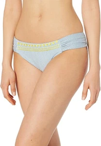 Lucky Brand Womens 184496 Side Shirred Hipster Bikini Bottom Swimwear Size XS - Picture 1 of 3