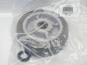 Caster Wheel 6 in Dia., 2 in Wheel Wd, Rubber, 600 lb Load 5VT81, XS0620112 NEW - Picture 1 of 4