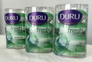 DURU Fresh Sensations Mountain Air BAR BATH SOAP 4x 150g 3-Pack - Picture 1 of 4