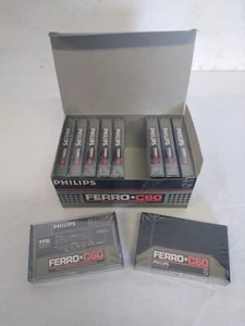 Cassettes Audio Philips Ferro C60 Neuve - Photo 1/6