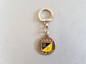 PORTE CLÉ / KEYCHAIN - Hervest petroleum company RB Houston Texas - Métal - Foto 1 di 4