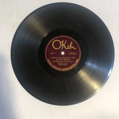 Lizzie Miles  78 rpm 10" record He May be Your Man But He Comes To See Me Someti - Image 1 of 2