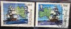 France 2002 Joint Issue with Australia Flinders Baudin pair stamps fine used