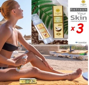 3x 85ml Pinnara Kokosöl Serum Vitamin C&E für Gesicht, Körper und Haarkur - Bild 1 von 11