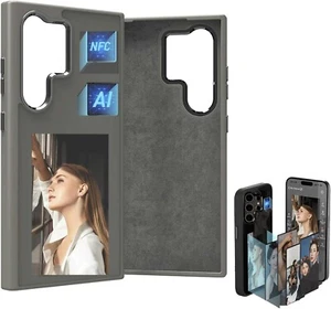 Smart NFC E-Ink Phone Case for S23 Ultra/S24 Ultra DIY Screen Display Phone Case - Photo 1 sur 38