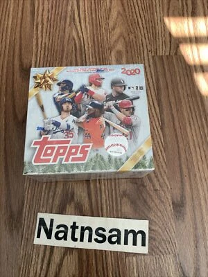 2020 Topps Holiday Mega Box Sealed MLB Baseball IN HAND, Free Shipping - Image 1 of 2