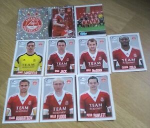 10 Aberdeen SPFL Topps 2014  Stickers Joblot  