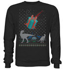 Ugly Christmas Sweatshirt Dino Invasion Christmas Sweater Sweater xmas Outfit