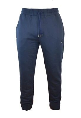 MCQ ALEXANDER MCQUEEN NAVY SWALLOW BIRD LOGO TRACKSUIT JOGGING BOTTOMS PANTS Foto 1 de 3