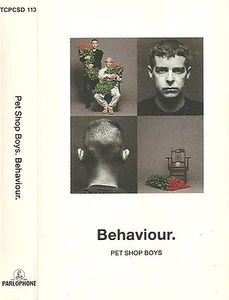 PET SHOP BOYS BEHAVIOUR CASSETTE ALBUM ELECTRONIC SYNTH-POP PARLOPHONE/EMI - Picture 1 of 11