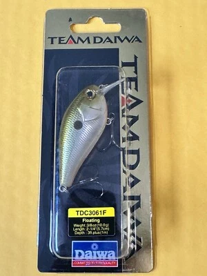 Team Daiwa Squarebill Crankbait Flotante 2 1/4” 3/8 OZ Tennessee Shad Foto 1 de 4