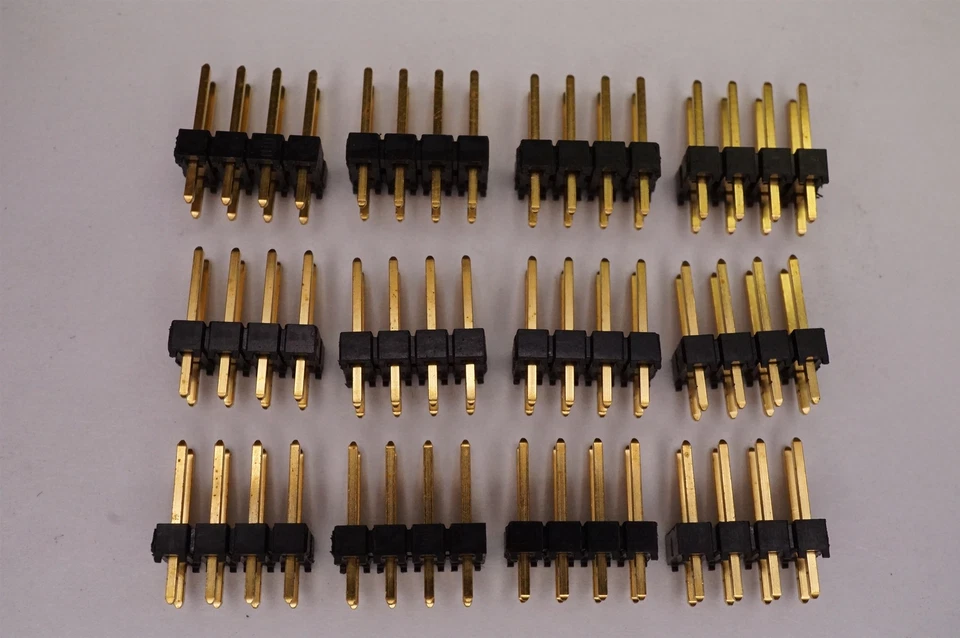 Lote de 12 Cabezales Conector TSW-104-07-G-D Samtec 8 Posiciones Doble Fila 2.54mm NOS Foto 1 de 1