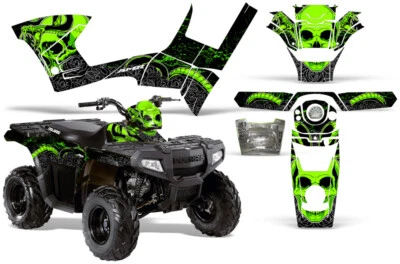 Graphic Decals Stickers For Polaris Sportsman 90/110 2007-2023 MALICE G - Image 1 of 2