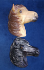 Pair of Vintage Fraser - art wall hanging Horses Heads 7 inches . 1966. England.
