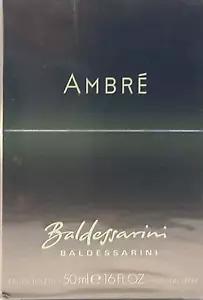 BALDESSARINI AMBRE Eau De Toilette Spray For MEN 1.6 Oz / 50 ml DISCONTINUED!!! - Picture 1 of 8