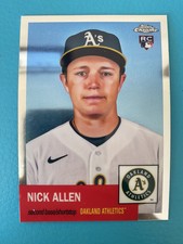 2022 Topps Chrome Platinum Anniversary Nick Allen #235 RC Rookie Card Athletics
