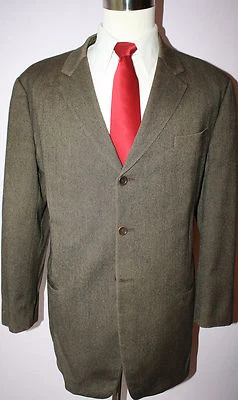 Abrigo deportivo Giorgio Armani Collezioni 3 botones cachemir pelo camel 43 regular  Foto 1 de 4