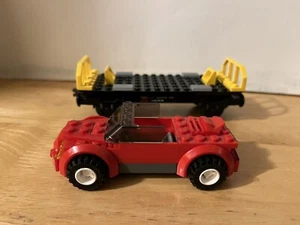 Lego® 9V RC TRAIN Eisenbahn 7898 Waggonwagen mit Gabelstapler & Ladung & Anleitung - Bild 1 von 8