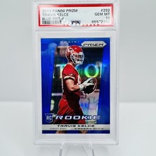 2013 PANINI PRIZM TRAVIS KELCE ROOKIE BLUE PRIZM #292 PSA 10 Gem MINT CHIEFS RC