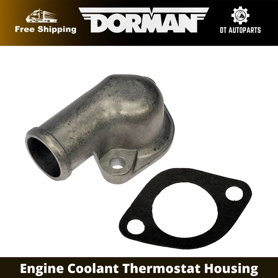 Carcasa termostato refrigerante motor Dodge B300 Van Dorman 1971-1974 1972 1973 Foto 1 de 4