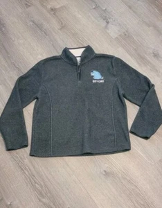 The Disney Store Exclusive Eeyore Damen grau Fleece 1/4 Zip Pullover Gr. S - Bild 1 von 17