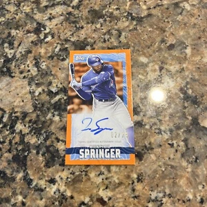 2023 Topps Rip - Mini On Card Auto Blue Jays George Springer /25 (AU) - Picture 1 of 6