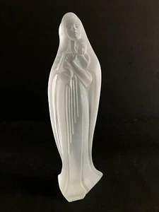 Cristal d' Arques Madonna Figurine - Picture 1 of 5