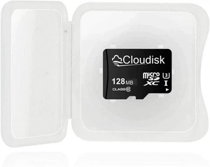 CLOUDDISK MICRO SD card 128mb with case *NEW* - Picture 1 of 2