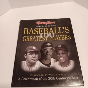 THe Sporting News Selects Baseball's Greatest Players Book, Mike Barrett signed, - Picture 1 of 20