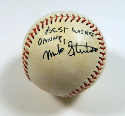 Mike Stenhouse Signed Baseball Auto DP03948 - Image 1 of 2