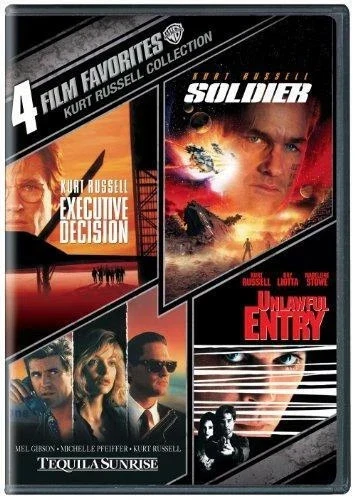 4 Film Favorites: Kurt Russell (Executive Decision, Unlawful Entry, Soldier, - Image 1 of 1