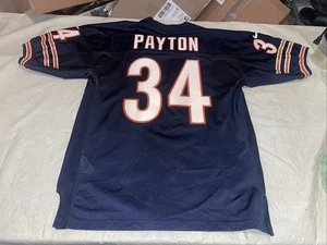Autentica maglia Walter Payton Chicago Bears Nike uomo 48 usata in ottime condizioni vintage cucita anni 90 - Foto 1 di 11