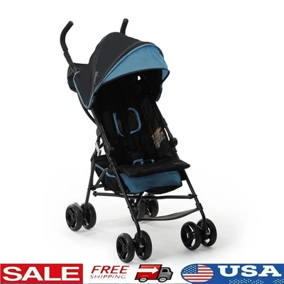 Lightweight Compact Stroller Multi-Position Recline Travel Umbrella Baby Storage - Image 1 of 4