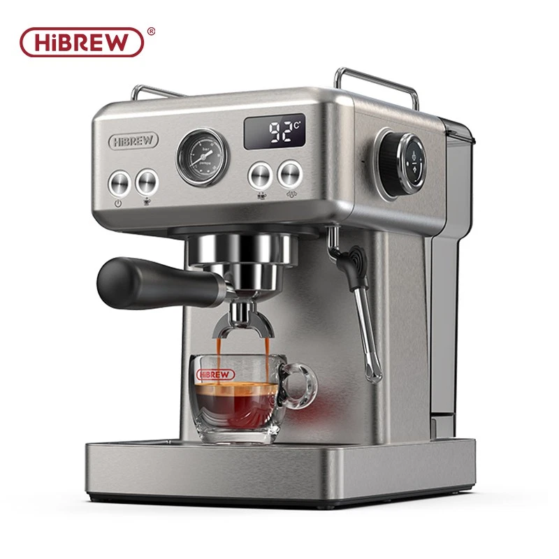 HiBREW H10A - Programmierbare Espressomaschine 1,8 L abnehmbarer Wassertank