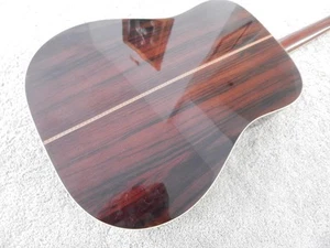 VINTAGE c1970 WFM MITCHELL ACOUSTIC GUITAR + HARD SHELL CASE - Picture 1 of 13