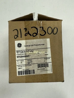 GE 9T58K 0044 CONTROL POWER TRANSFORMER, 150VA, 240 X 480 pri, 120V Secondary - Image 1 of 4