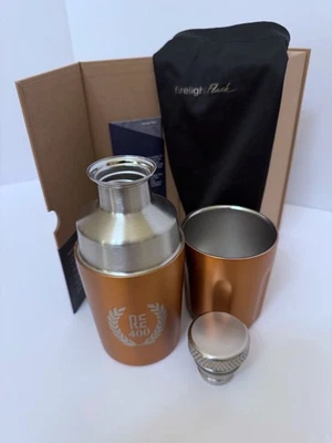 High Camp Flasks Firelight Flask 375  All-In-One 2-piece Bar Set Copper NIB - Image 1 of 4
