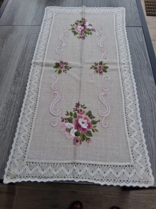 Tischläufer Landhausstil Bestickt Rustkal - Bild 1 von 3