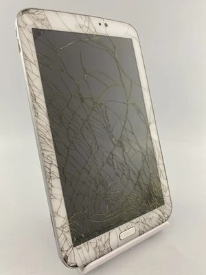 Samsung Galaxy Tab 3 7.0 SM-T210 White Wi-Fi 8GB 7" Android Tablet Cracked #C1 - Image 1 of 4