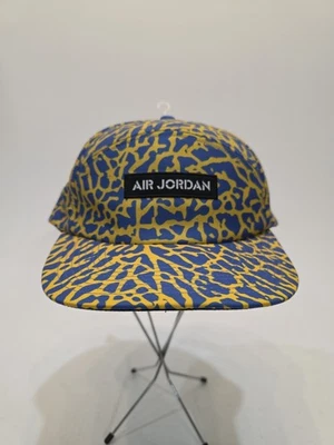 Boné Air Jordan cimento elefante jumpman 5 painéis chapéu alça traseira Laney masculino - Imagem 1 de 4