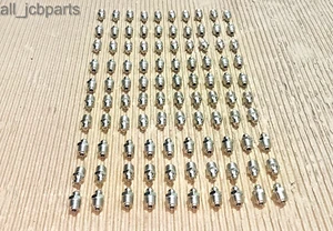 Jcb Parts - Grease Nipple Straight 1/8" Bsp, Pack of  100 Pcs. (Part  1450/0001) - Picture 1 of 16