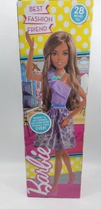 28" Beautiful Brown Skin Barbie Best Fashion Friend Straight Light Brown Hair * - Picture 1 of 16