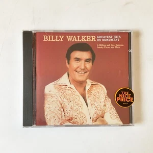 Billy Walker Greatest Hits On Monument CD Album Classic Country Honky Tonk - Imagen 1 de 9