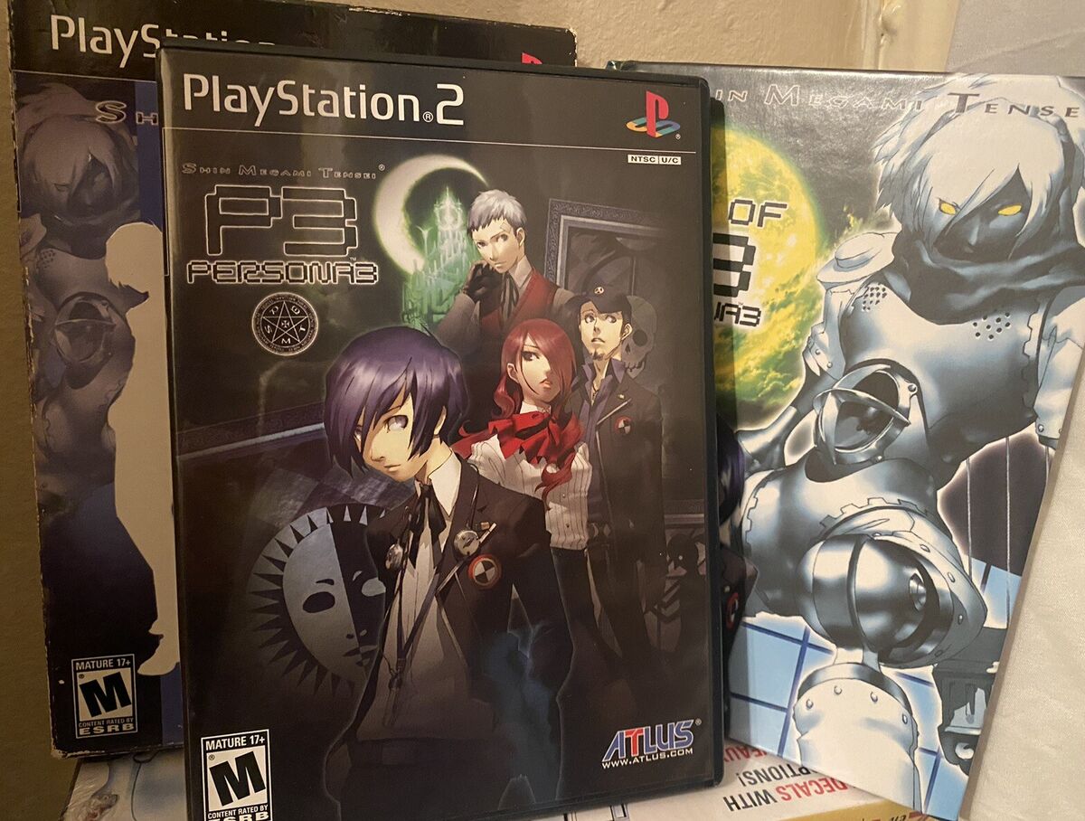 Sony PlayStation 2 Shin Megami Tensei: Persona 3 Video Games Sony PlayStation 2 Shin Megami Tensei: Persona 3 Video Games