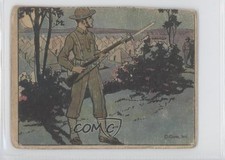 1941 Gum Inc Uncle Sam R157 Soldier Guard Duty #74 0s4