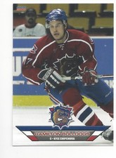 2006-07 Hamilton Bulldogs (AHL) Kyle Chipchura 
