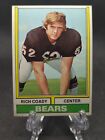 1974 Topps #18 Rich Coady Chicago Bears Football Card